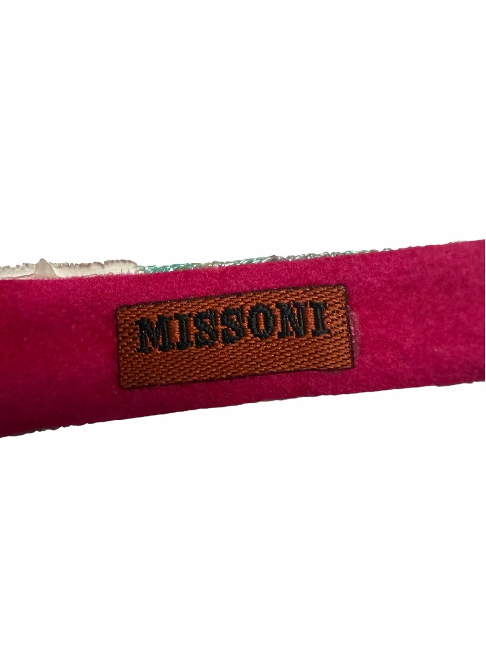 Missoni x Disney Zigzag Minnie Mouse Ears Headband Purple Pink **Read** - Picture 13 of 14